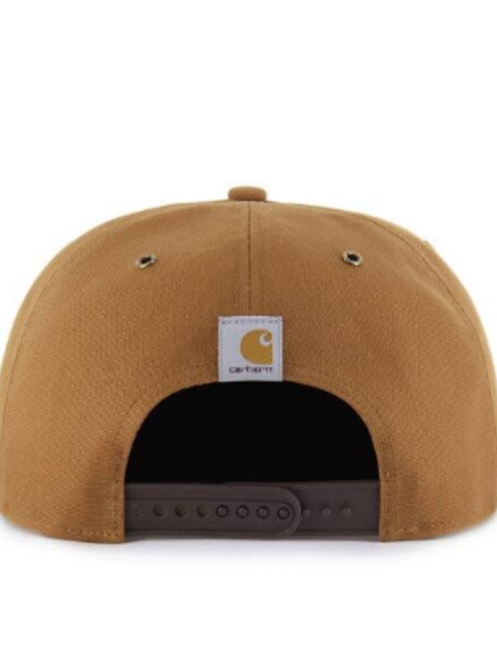 Carhartt Buffalo Bills Tan Canvas Snapback Hat with Logo Patch
